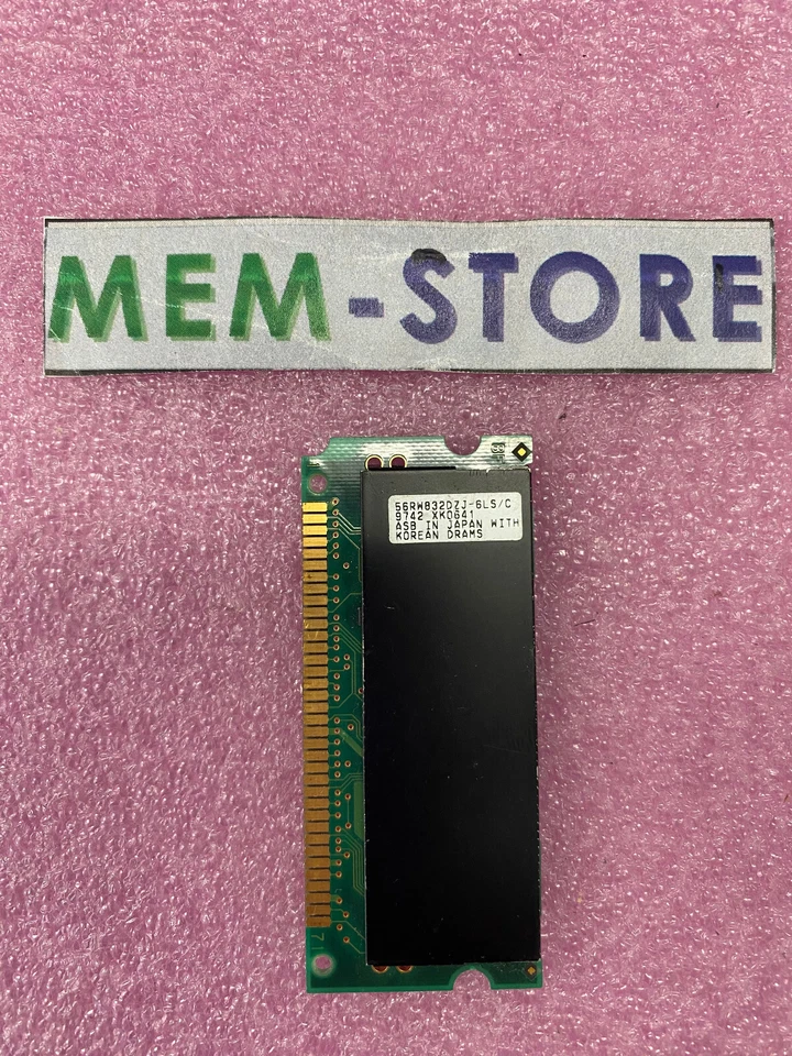 32MB Fast Page DRAM Module 8MX32 60ns SODIMM 72pin 56RW832DZJ-6/C - Image 1 of 1