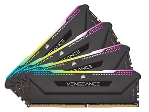 CORSAIR Vengeance RGB Pro SL 64GB (4 x 16GB) 288-Pin PC RAM DDR4 3600 (PC4 28800 - Picture 1 of 4