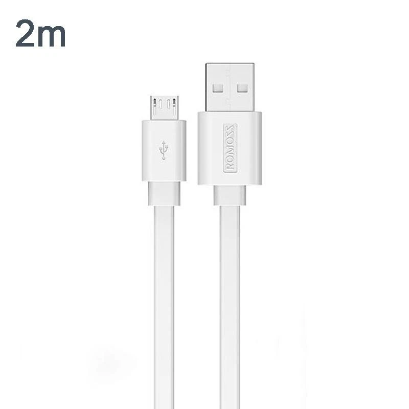 ROMOSS CB051 Cavo dati micro USB 2.1A Cavo di ricarica per telefoni cellulari Hu - Immagine 1 di 1