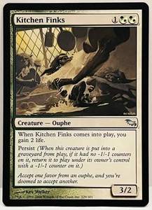 Kitchen Finks -#229-MTG- Shadowmoor-Regular-LP - Picture 1 of 2