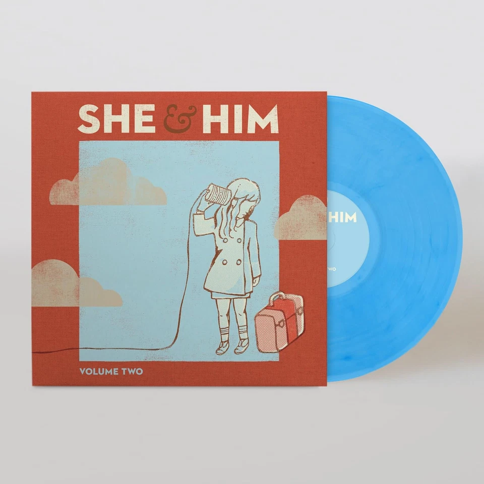 She & Him Volume Two - Sky Blue (Vinyl) - Image 1 of 1
