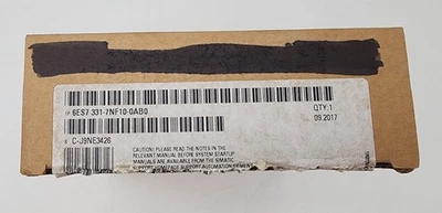 ENTRADA ANALÓGICA SIEMENS 6ES7331-7NF10-0AB0 6ES73317NF100AB0 *NDA DISPONIBLE* - Imagen 1 de 2
