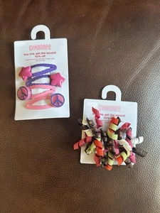 NWT Gymboree Girl Hair Barrettes Vintage 2009  - Picture 1 of 7