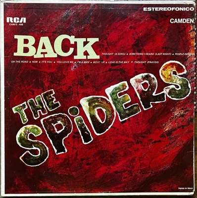 The Spiders BACK Original 1st PRESSING 1970  PSYCHEDELIC ROCK LP - Image 1 of 4