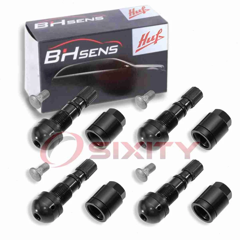 Kits de servicio de sensor Huf TPMS de 4 piezas para neumático Audi A4 Quattro 2002-2008 fe Foto 1 de 4