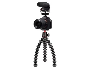 JOBY Vlogger Kit GorillaPod 3K + Microfono Wavo PRO DS per Fotocamere ⭐️Nuovo - Imagen 1 de 5