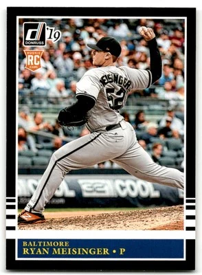 2019 Donruss #248 Ryan Meisinger Baltimore Orioles Rookie - Image 1 of 2