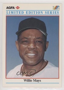 1990 AGFA Film Limited Edition Series Willie Mays #1 HOF