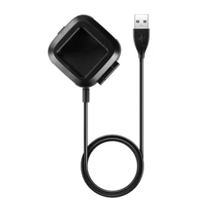 Durble Watch Charging Dock USB Cable Power Charger Cord For Fitbit Versa 2 b - Zdjęcie 1 z 8