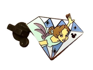 Disneyland 2015 Hidden Mickey 60 Diamond Celebration Wendy Peter Pan Disney Pin - Picture 1 of 5