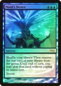 FOLIE Mind's Desire ~ Judge Rewards Promos [ausgezeichnet +] [ Magic MTG] - Bild 1 von 1