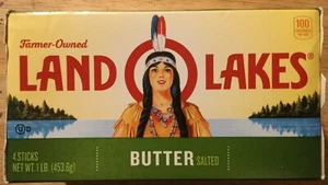 Sehr Gut - Land O Lakes Butter Maiden Mia Box 2020 Final Discontinued Design! - Bild 1 von 6