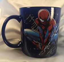 Marvel | Spiderman Large Coffee Cup Mug | Collector's Item | Dark Blue | 20 oz