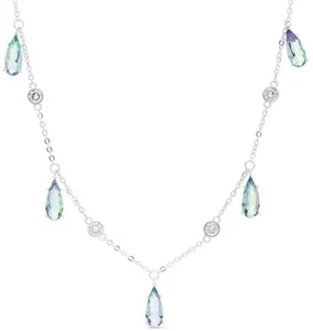 Collar plata Rodiada Luxenter Laycar NXA113925 circonitas Color/bcas - Imagen 1 de 6