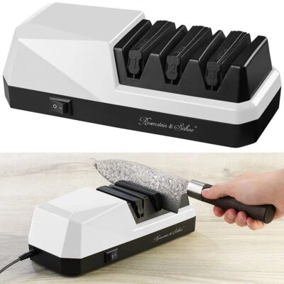 Elektrischer Diamant- & Keramik-Messerschärfer mit 3 Stufen, 20 W - Bild 1 von 4