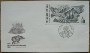 Sonderausgabe 8.9.1969 - Tatransky Narodny Park - Jubiläumsserie 1949-1969 - Bild 1 von 1