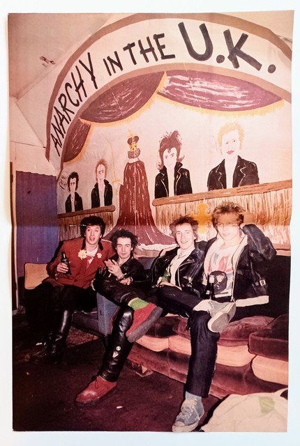 Sex Pistols furor 13x19 Punk Concert Poster Print -  Sweden