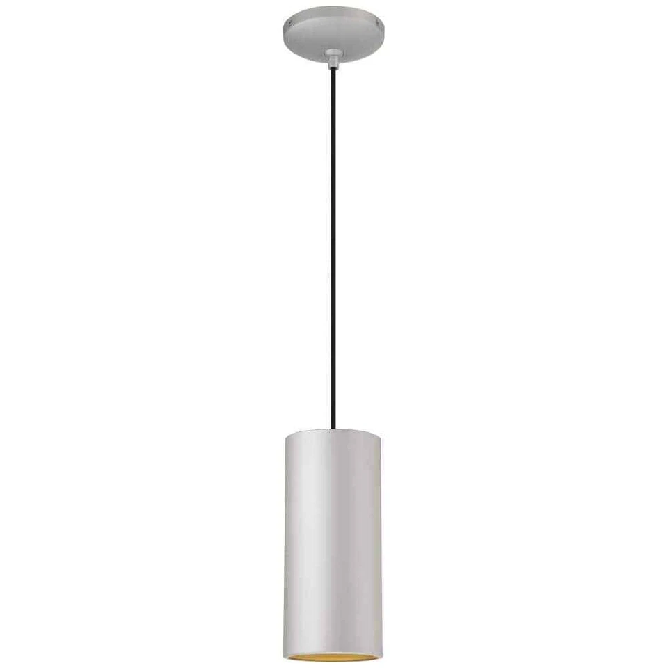 Access Lighting Pilson 1-Light Satin Standard Pendant Light 29001-SAT-C - Image 1 of 1