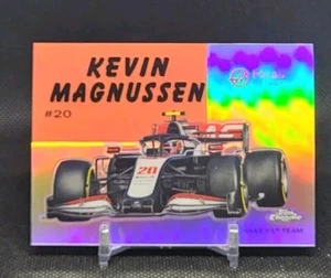 Kevin Magnussen 2020 Topps Chrome Formula 1 Refractor Haas F1 #54W-34 - Picture 1 of 2