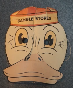 Gamble Hardware Stores Promotional Mask VINTAGE - Picture 1 of 5