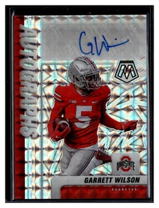 Garrett Wilson RC Auto 2022 Panini Prizm Draft Picks Rookie Autograph Ohio State - Picture 1 of 2