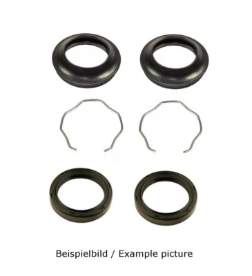 Ducati 900 SS SL FE CR SP 91-98 anillos de horquilla anillos de seguridad juego de tapas antipolvo Foto 1 de 4