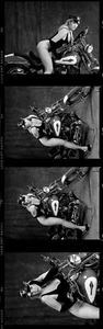 1 Rolle 15 Negative schwarz & weiß Mittelformat Kodak TMAX Film sexy Pin Up - Bild 1 von 2