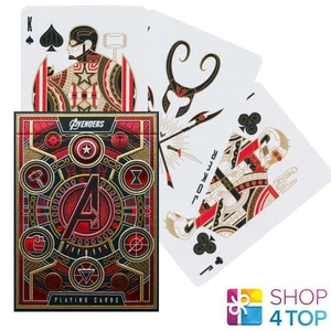 AVENGERS ROT EDITION THE INFINITY SAGA THEORY 11 KARTEN DECK MARVEL SAGA NEU