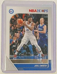 2019-20 Panini NBA Hoops Basketball Joel Embiid Philadelphia 76ers #145 🔥 - Picture 1 of 2