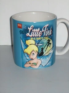 DISNEY STORE LITTLE TINK TINKERBELL LARGE COFFEE MUG - Picture 1 of 1