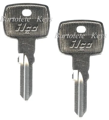 2 Replacement Key Blanks Fit 2003 2004 MBK Kilibre Derbi Gilera Atlantis 1000 - Image 1 of 4