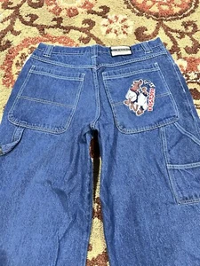 Vintage Iceberg Scooby Doo Carpenter Baggy Y2K Jeans Men's 36 - Picture 1 of 10