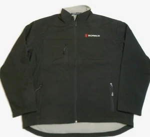 Devon & Jones Softshell Jacket Mens 2XL Black Sonics - Picture 1 of 6