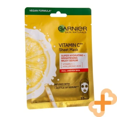 GARNIER Intensely Moisturizing and Brightening Sheet Mask with Vitamin C 28 g - Image 1 of 4