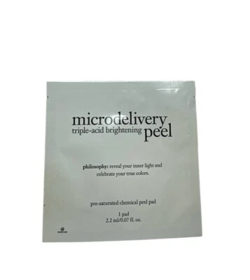 Philosophy by Philosophy The Microdelivery Triple-Acid Brightening Peel Pad (1) - Image 1 of 2