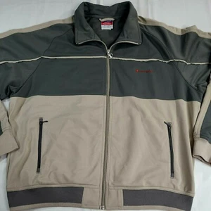 Champion Track Running Warm Up Jacket Men’s Sz Large Stitched Logo Vintage Look - Bild 1 von 12