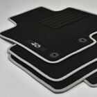 Produktbild - Velours Fußmatten Logo Edition silber für Hyundai i40 CW Kombi ab Bj.2011 - 
