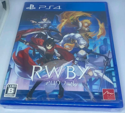 RWBY Arrowfell Japanese version English Japan PS4 Sony PlayStation 4 SEALED - Image 1 of 4