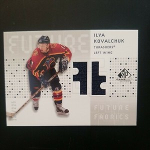 2003 Upper Deck  SP Game Used Future Fabrics Ilya Kovalchuk /225