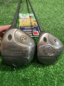 Callaway Big Bertha Hawk Eye Ladies Driver and 5 Woods Set Graphite Shafts - Picture 1 of 8
