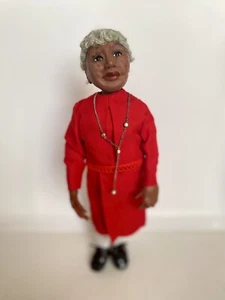 OOAK Vintage Artist Doll 16” Ht Stands On Own Excellent Condition  - Picture 1 of 4