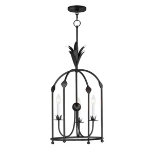 Maxim Lighting Paloma 3 Light Entry Foyer Pendant, Anthracite - 2884AR - Picture 1 of 1