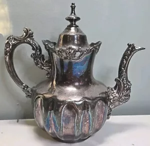 Derby Silver Company teiera caffè placcata argento piatto quadruplo 1674 - Foto 1 di 19