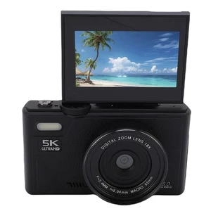 Autofocus Video Camera Anti Shake 5K Digital Camera 3 Inch Screen For Travel - Picture 1 of 12