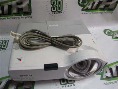 Epson H330A Projector 4294 Lamp Hours Power Tested Factory Reset Fair Condition - Image 1 of 4