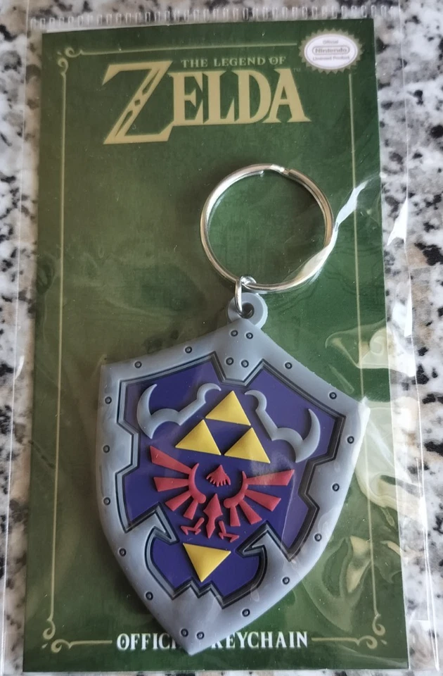 Pyramid International Portachiavi di gomma Hylian Shield