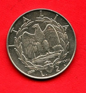 1939 - REGNO - LOTTO/M47428 - 2 LIRE IMPERO  FIOR DI CONIO - Imagen 1 de 2