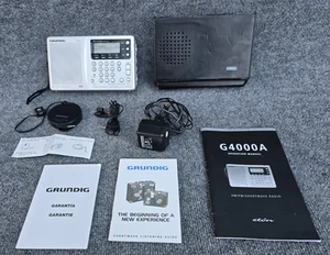 Grundig Eton G4000A AM/FM Shortwave Radio SSB - W/ Compact Antenna & AC Adapter - Photo 1/20