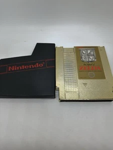 The Legend of Zelda (Nintendo NES, 1985) Gold with Nintendo Sleeve Tested - Picture 1 of 7