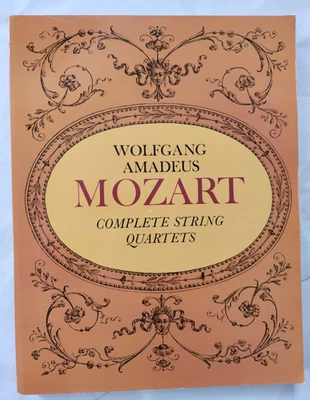WOLFGANG AMADEUS MOZART - COMPLETE STRING QUARTETS - DOVER - GC - FREEPOST - Image 1 of 4